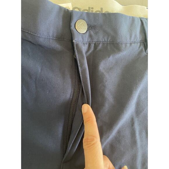Adidas Pants Mens Size 38 x 32 Navy Stretch Golf - Picture 9 of 10